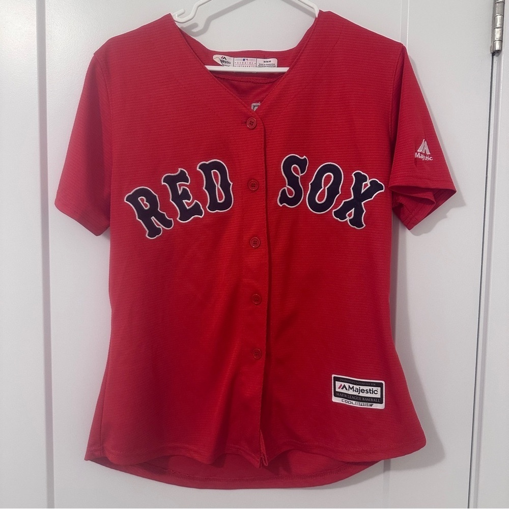 MLB Genuine Merchandise Red Sox JD Martinez Red Jersey Size Women’s Medium